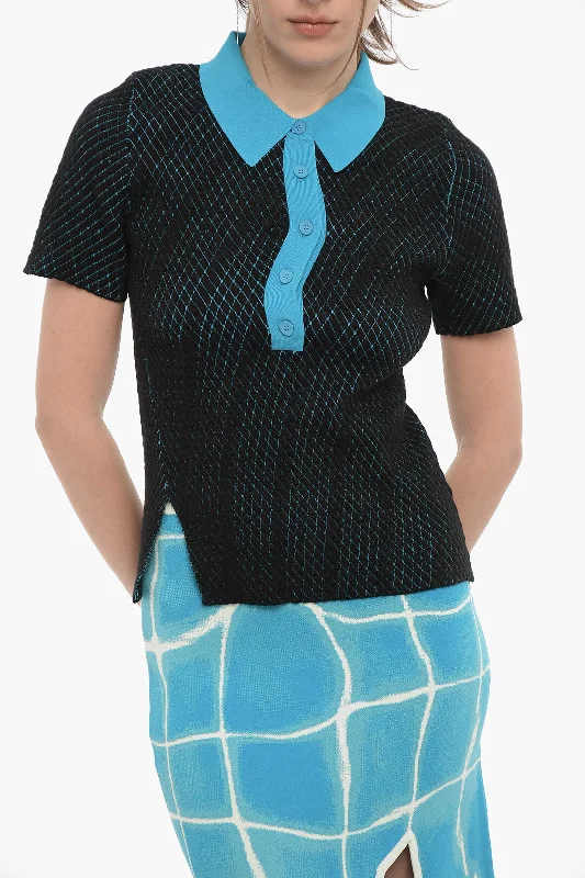 The Latest Trends PH5 5-Buttons Two-Tone Polo Shirt