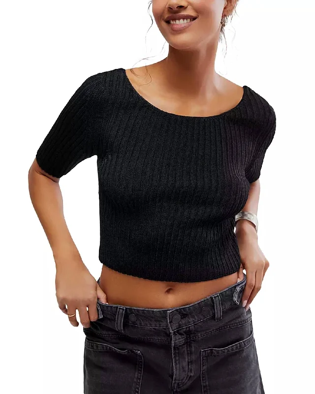 Contemporary Chic Promotions San Lucas Pullover Top In Black