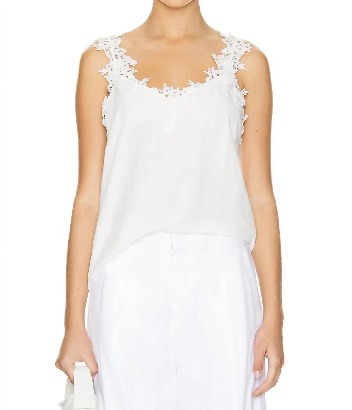 Fresh Fashion Discounts Chels Cami In White