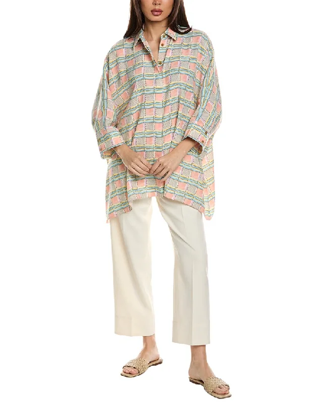 Big Discounts This Weekend Only St. John Draped Blouse