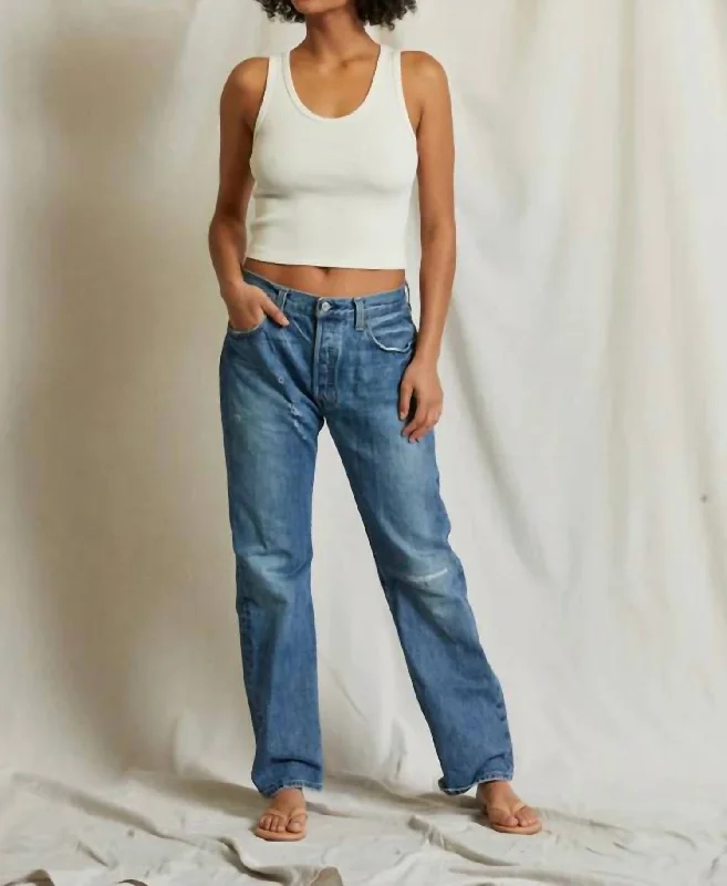 Find Your Unique Flair Blondie Tank Top In Bright Ivory