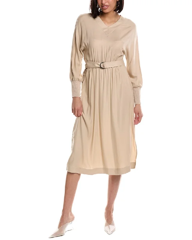 Huge Discounts This Week Peserico Wool-Blend Midi Dress